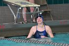 Swimming vs Babson  Wheaton College Swimming & Diving vs Babson College. - Photo By: KEITH NORDSTROM : Wheaton, Swimming